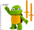 Playmates - Teenage Mutant Ninja Turtles: Mutant Mayhem - Turtle Tots (Leo & Donnie) Action Figures (83290)