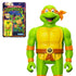 Super7 ReAction Figures - Teenage Mutant Ninja Turtles (TMNT) - Wave 7 - Michelangelo (Toon) (82846) LOW STOCK