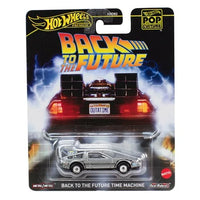 Mattel - Hot Wheels Premium - Back to the Future - DeLorean Time Machine 1:64 Die-Cast Vehicle JBL65 LOW STOCK