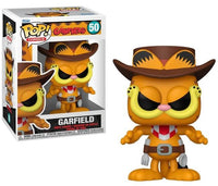 Funko Pop! Comics #50  - Nickelodeon - Garfield - Garfield (Western Cowboy) Vinyl Figure (86414)