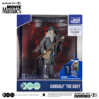 Movie Maniacs WB 100: Gandalf the Grey (Lord of the Rings) Limited Edition 6-Inch Posed Figure 14007 LAST ONE!