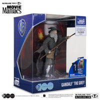 Movie Maniacs WB 100: Gandalf the Grey (Lord of the Rings) Limited Edition 6-Inch Posed Figure 14007 LAST ONE!