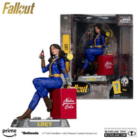 McFarlane Movie Maniacs: Fallout S02 - Lucy (w/Nuka-Cola Fridge & Drink) 6-inch Posed Figure (14128)
