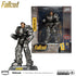 McFarlane Movie Maniacs: Fallout S02 - Hank Maclean in Power Armor (Red Platinum) Posed Figure 14134