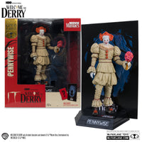 McFarlane - Movie Maniacs - IT: Welcome to Derry - Bob Gray as Pennywise Posed Figure (14137) LOW STOCK