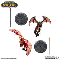 McFarlane Toys - World of Warcraft - Red Highland Drake & Black Proto-Drake 2-Pack (16694)