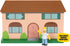 Jakks Pacific - The Simpsons - House & Living Room Diorama Playset with Homer Action Figure (17556) LAST ONE!