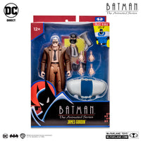 McFarlane - Batman: The Animated Series - James Gordon (Lock-Up BAF) Action Figure (17619) LOW STOCK