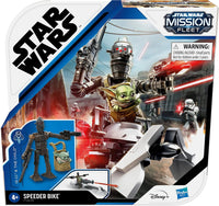 Star Wars Mission Fleet (Expedition) Protect The Bounty: Speeder Bike, IG-11, The Child (Grogu) F1645 LOW STOCK