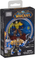 Mega Bloks World of Warcraft - Colton (Alliance Human Paladin) Figure & Stormwind City Terrain 91001 LOW STOCK