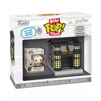 Funko Bitty Pop! Towns: Harry Potter - Garrick Ollivander Vinyl Figure & Ollivanders Wand Shop 83627 LOW STOCK