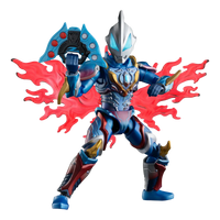 [PRE-ORDER] Blokees Ultraman Galaxy S Version 01 - Return of the Light Force - Sealed Case of 9 (73121)