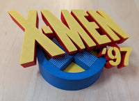 Marvel Comics/Animation/MCU - X-Men 97 Logo - Desk Paper Weight/Novelty Pop Art (14 x 9 x 7 cm)