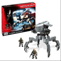 Mega Bloks: Terminator Genisys - Skynet Hunter Killer Spider Tank Building Set Toy & 2 Figures 38073 LAST ONE!