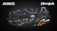 Hasbro/Haslab - GI Joe Classified: Cobra Rattler Ground Attack Jet, 3 Figures, Patches (3 Tiers) G1427 LAST ONE!