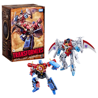 Transformers Timelines - Comic Edition Optimus Prime & Starscream Exclusive Action Figures (G1095)