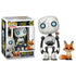 Funko Pop! Movies - The Wild Robot #1794 - Roz with Fink & Brightbill (Buddy) Vinyl Figures (89381) LOW STOCK