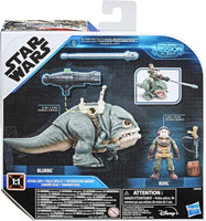 Star Wars Mission Fleet (Expedition Class) Blurrg Battle Charge & Kuiil Action Figure Playset (F1130) LOW STOCK