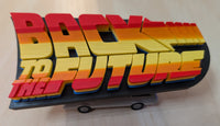 Back to the Future Logo on DeLorean Time Machine - Desk Paper Weight/Novelty Pop Art (13.5 x 12 x 4 cm)