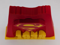 DC Superman Logo on Cape w/1938 Date - Desk Paper Weight/Novelty Pop Art (13.5 x 13.5 x 4 cm)