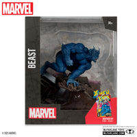 McFarlane: Marvel Collection - Beast (X-Men #1) 1:10th Collectible Figure w/Diorama Scene (14806) LOW STOCK