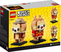 LEGO Brickheadz - Chip 'n Dale: Rescue Rangers - Chip (#163) & Dale (#164) Building Toy (40550) LOW STOCK