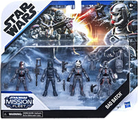 Star Wars: Mission Fleet - Clone Commando Clash: Hunter, Echo, Crosshair & Wrecker 4-Pack (F5333) LAST ONE!