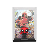 Funko Pop! Comic Covers #46 - Deadpool #1 (2015) in Black Suit - Vinyl Figure in Hardcase (76085) LOW STOCK