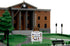 Jada Hollywood Rides Nano Scene - Back To The Future - Hill Valley Courthouse Diorama (34804) LOW STOCK