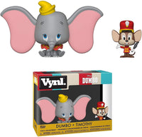 Funko - Vynl. - Disney - Dumbo (1941) - Dumbo & Timothy Vinyl Figures 2-Pack (37014) LOW STOCK