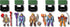 Mega Construx - Masters of the Universe - Battle For Eternia Collection - 5 Micro Figure Set (GDV86) LOW STOCK