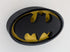 Batman (1989) Film - Batman Symbol/Logo - Black & Yellow - Desk Paper Weight/Pop Art (15.5 x 10 x 6 cm)