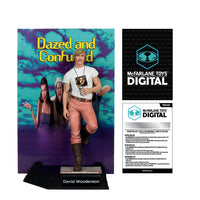 Movie Maniacs - David Wooderson (Dazed And Confused) Posed Figure w Mcfarlane Digital Collectible (14067) LAST ONE!