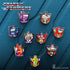 FiGPiN - Transformers: Series 1 - Mystery Mini - 1.5 inch Hard Enamel Pins - Full 10-Pack Case 12396 LOW STOCK
