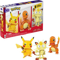 Mega - Pokemon - Build & Show: Pikachu & Kanto Partner Pokemon Building Toy (HJP96)
