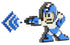 Jakks - Megaman 30th - Classic 8-Bit Mini-Figure 2-Pack - Blue/White Mega Man vs. Fire Man (34183) LAST ONE!