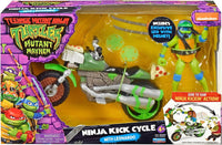 Playmates Teenage Mutant Ninja Turtles: Mutant Mayhem - Ninja Kick Cycle with Leonardo Figure 83431 LOW STOCK