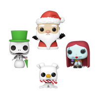 Funko Pocket Pop! - The Nightmare Before Christmas - Tree Holiday Box - Vinyl Figures 4-Pack (73911) LOW STOCK