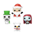 Funko Pocket Pop! - The Nightmare Before Christmas - Tree Holiday Box - Vinyl Figures 4-Pack (73911) LOW STOCK