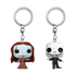 Funko Pocket Pop! Keychain - Disney - Sally & Jack Skellington Exclusive Vinyl Figures 2-Pack 73914