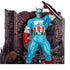 Marvel Collection - Captain America (The Amazing Spider-Man #323) Posed Figure with Scene (14772)