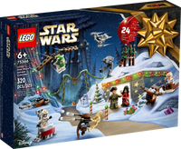 LEGO Star Wars (2023 Christmas Holiday) Advent Calendar - 24 Building Toys (75366) LOW STOCK