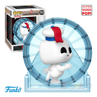 Funko Pop! Deluxe #1513 - Ghostbusters: Frozen Empire - Mini Puft in Wheel Deluxe Vinyl Figure 75951 LOW STOCK