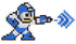Jakks - Megaman 30th - Classic 8-Bit Mini-Figure 2-Pack - Blue/White Mega Man vs. Fire Man (34183) LAST ONE!