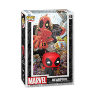 Funko Pop! Comic Covers #46 - Deadpool #1 (2015) in Black Suit - Vinyl Figure in Hardcase (76085) LOW STOCK