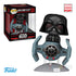 [PRE-ORDER] Funko Pop! Star Wars #742 Dark Side Darth Vader with TIE Advanced x1 Starfighter Deluxe Vinyl 80769