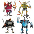 Tales of Teenage Mutant Ninja Turtles Mix 'N Match 4-Pack: Mechazoid Bishop Metalhead Splinter 80983 LOW STOCK