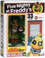 McFarlane Toys - Five Nights at Freddy's - Nightmare Chica with Right Hall Window Building Toy 12684