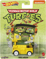 Hot Wheels Premium Real Riders Teenage Mutant Ninja Turtles Party Wagon Die-Cast Metal Vehicle GJR50 LAST ONE!