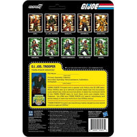Super7 ReAction Figures G.I. Joe (W6) Tiger Force Trooper Infantry (Greenshirt Goggles Down Brown) 82801 LOW STOCK